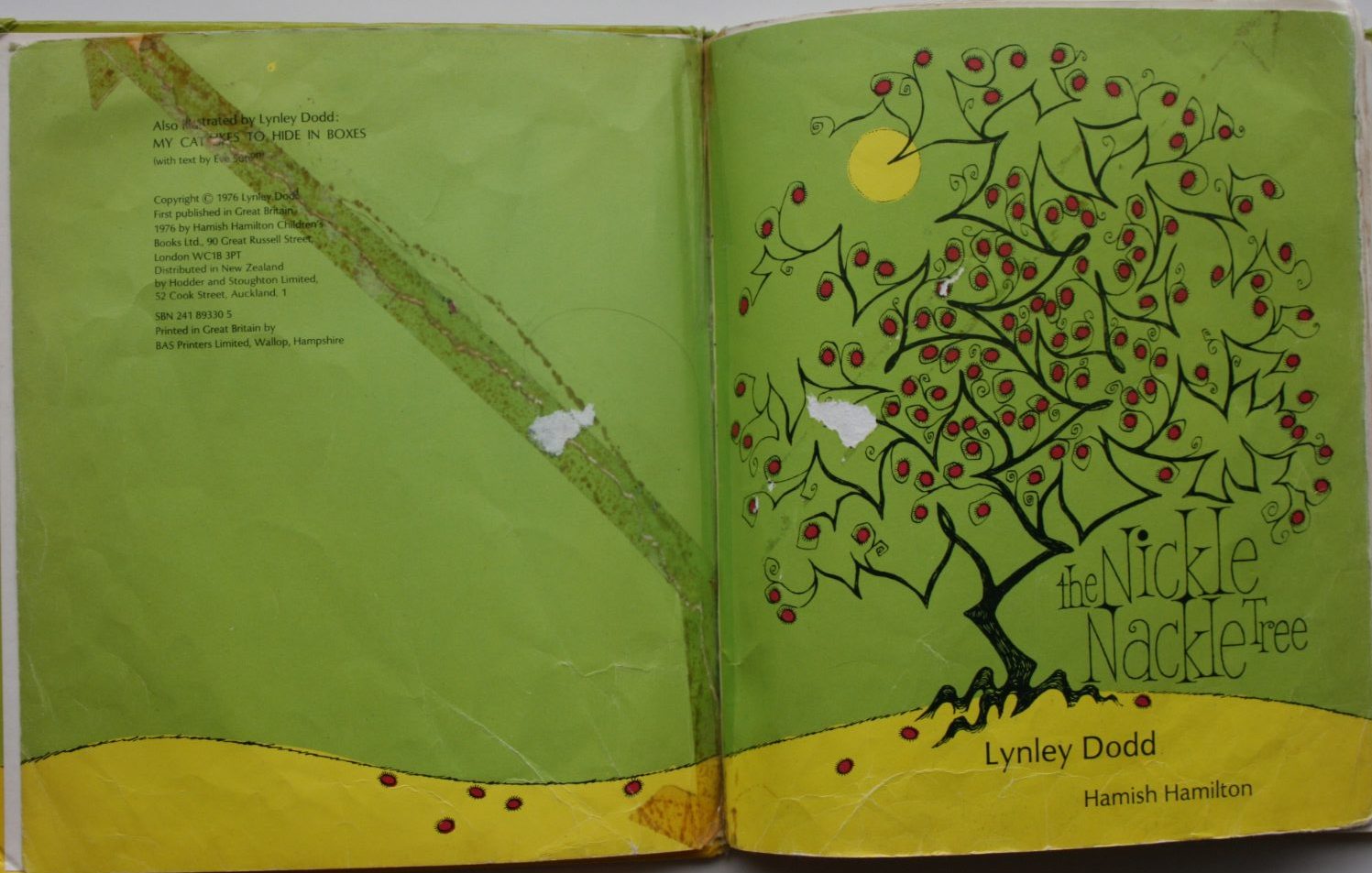 The Nickle Nackle Tree (1976 First Edition). By Lynley Dodd