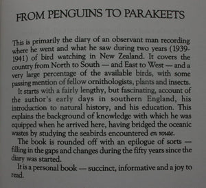 From penguins to parakeets: The first diary of an English naturalist in New Zealand by Sibson, R. B