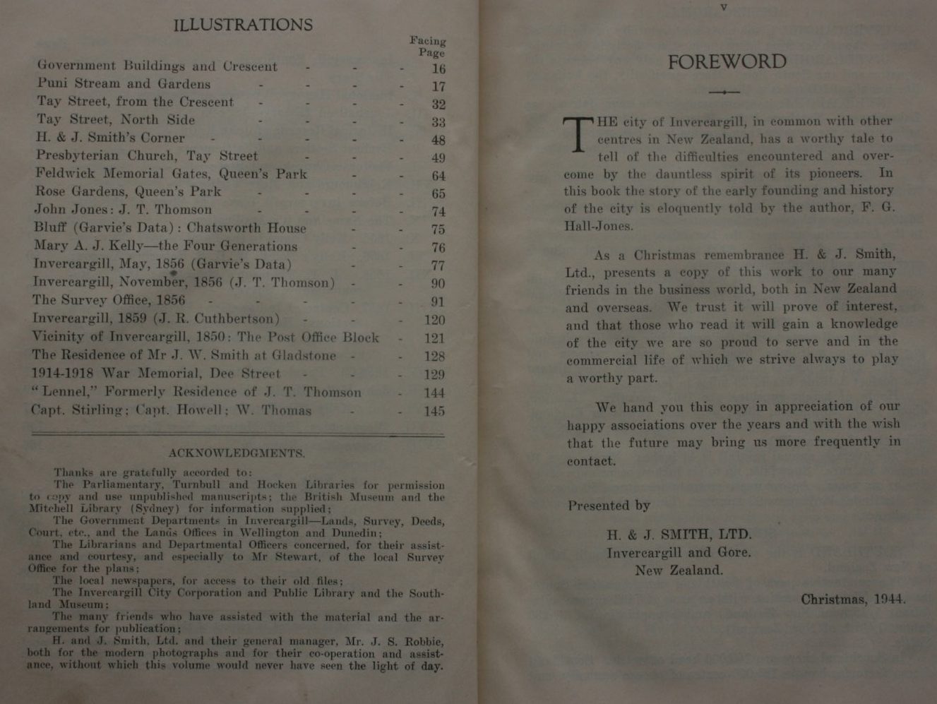 Kelly Of Inverkelly: The Story Of Settlement In Southland 1824 - 1860. including the Founding of Invercargill and the Life Story of its First Citizen. by F. G. Hall-Jones.