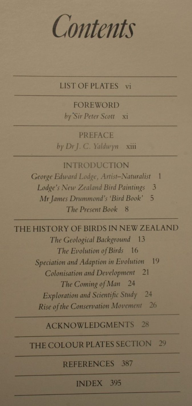 George Edward Lodge - The Unpublished New Zealand Bird Paintings