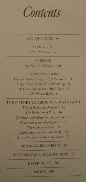 George Edward Lodge - The Unpublished New Zealand Bird Paintings