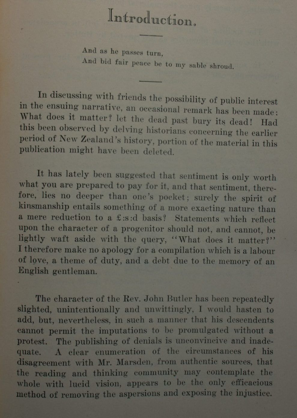 Earliest New Zealand. The Journals and Correspondence of Rev. John Butler Who Was the First Ordained Clergyman in New Zealand. 1819 to 1824 and 1840 by R J Barton.