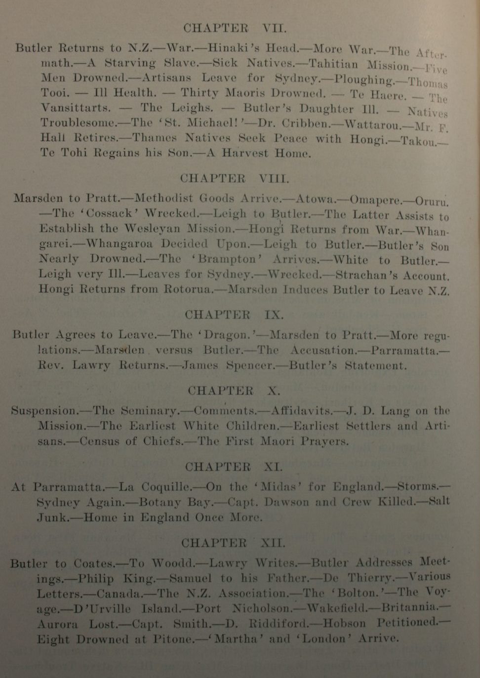 Rev. John Butler Earliest New Zealand. The Journals and Correspondence of Rev. John But ...