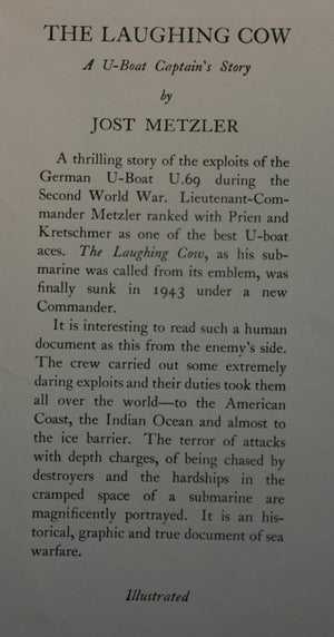 The Laughing Cow: A U-Boat Captain's Story by Jost Metzler.