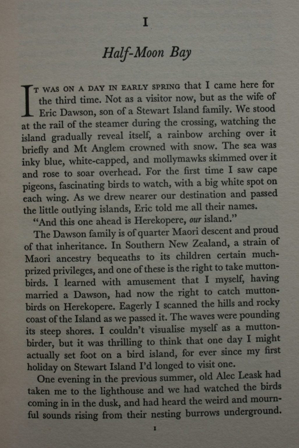 The Little World of Stewart Island. First Edition