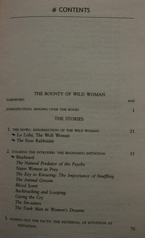 Women Who Run with the ­Wolves. Contacting the Power of the Wild Woman By Estes, Clarissa Pinkola.