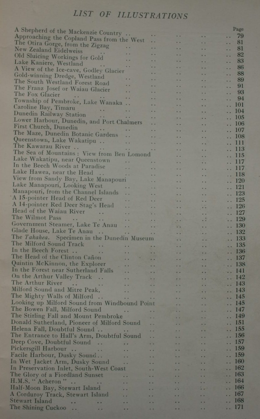 Travel in New Zealand: The Island Dominion. Its Life and Scenery Pleasure-Routes and Sport. Vol. II-The South Island by James Cowan.