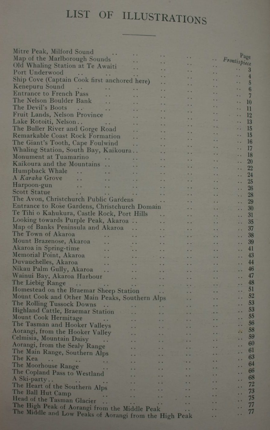 Travel in New Zealand: The Island Dominion. Its Life and Scenery Pleasure-Routes and Sport. Vol. II-The South Island by James Cowan.