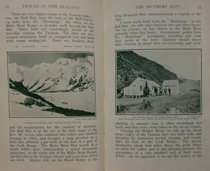 Travel in New Zealand: The Island Dominion. Its Life and Scenery Pleasure-Routes and Sport. Vol. II-The South Island by James Cowan.