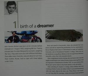 Dare to Dream: The John Britten Story by Felicity Price. First Edition.