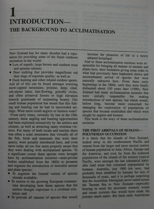 Gamekeepers for the Nation Story of New Zealand's Acclimatisation Societies, 1861-1990 By Robert M. McDowall.