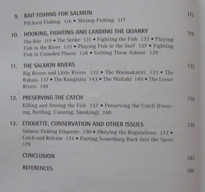 Salmon Fever A Guide to Salmon Fishing in New Zealand By Ross Millichamp.