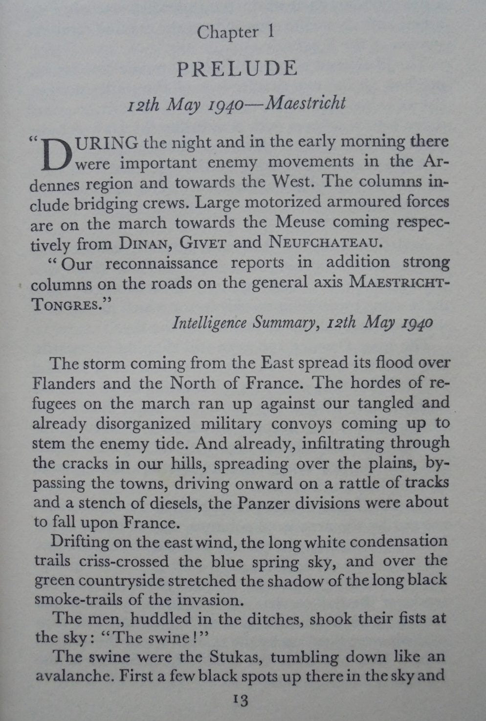 Flames in the Sky by Pierre Clostermann D.F.C (author of 'The Big Show')