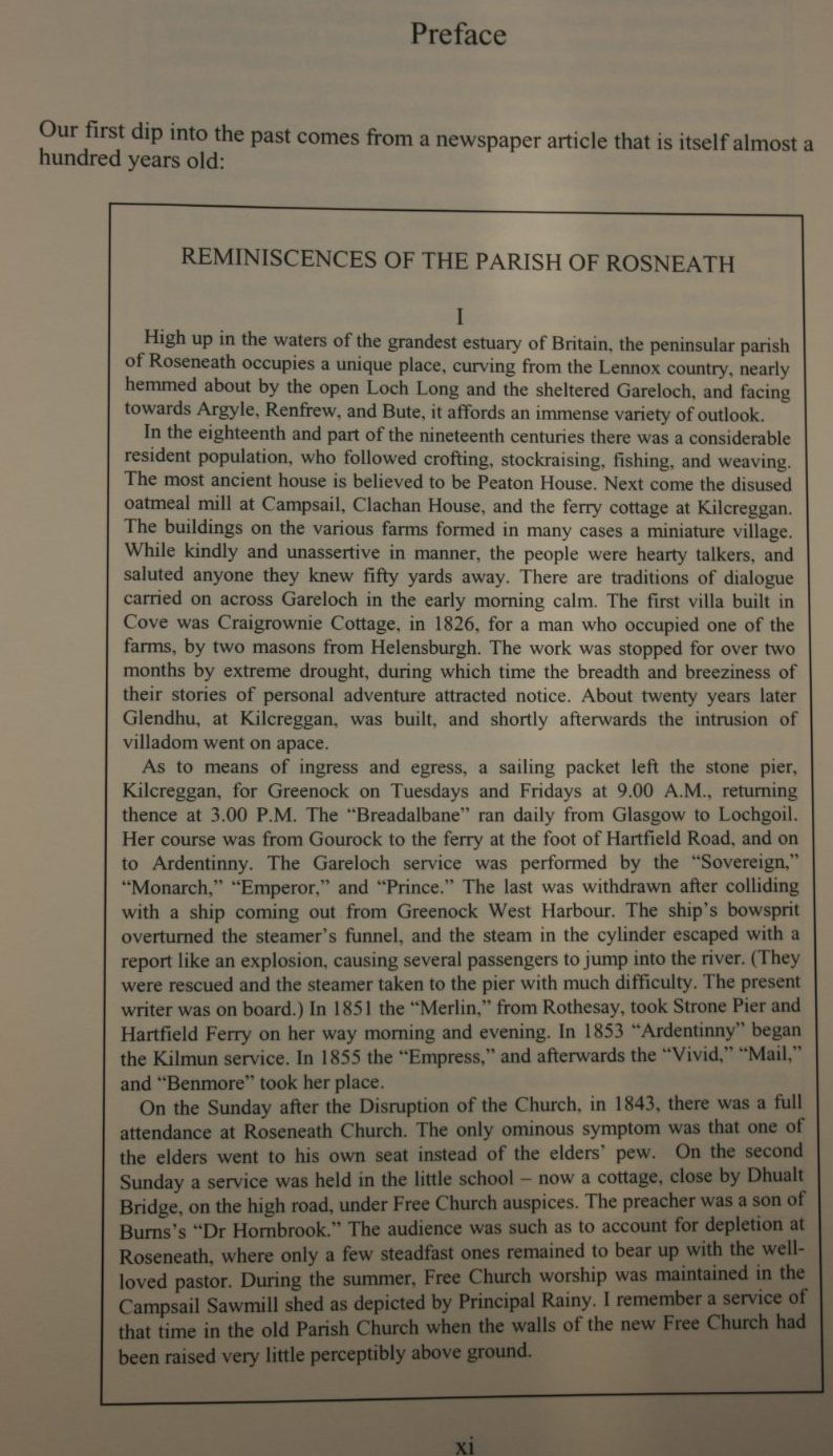 A Victorian Burgh : [the story of Cove and Kilcreggan] by Richard Reeve.