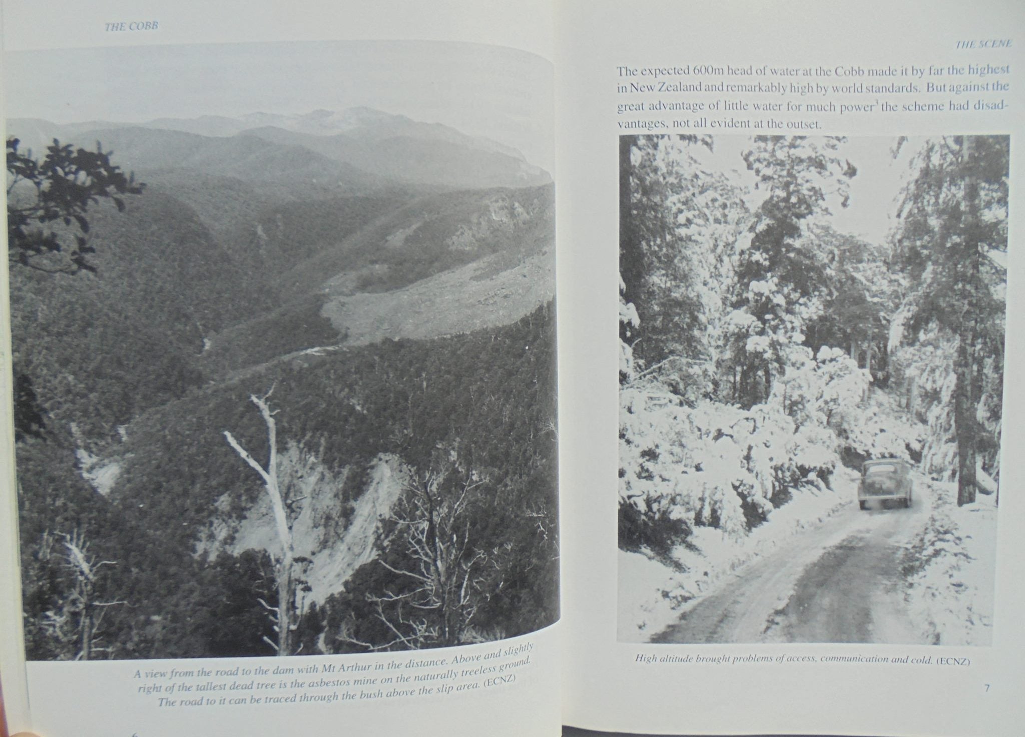 The COBB - The History of Cobb River Hydro-Electric Power Scheme. SIGNED