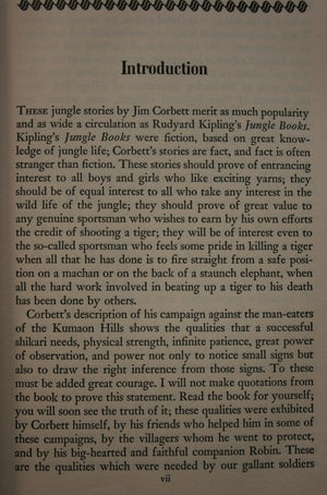 Man-Eaters of Kumaon by Jim Corbett.