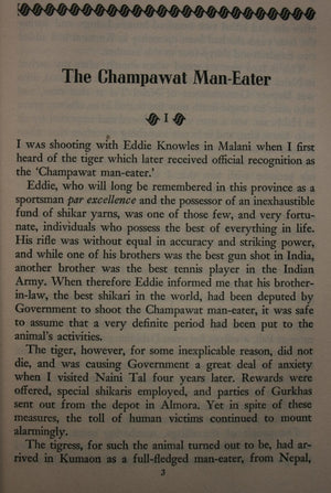 Man-Eaters of Kumaon by Jim Corbett.