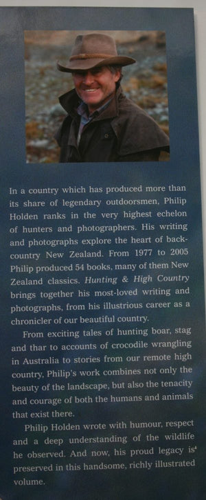 Hunting & High Country. By Philip Holden.