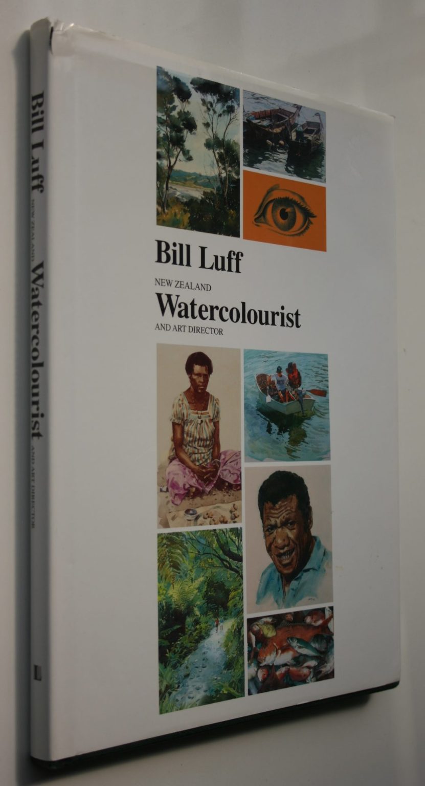 Bill Luff New Zealand Watercolourist and Art Director. SIGNED by Bill Luff