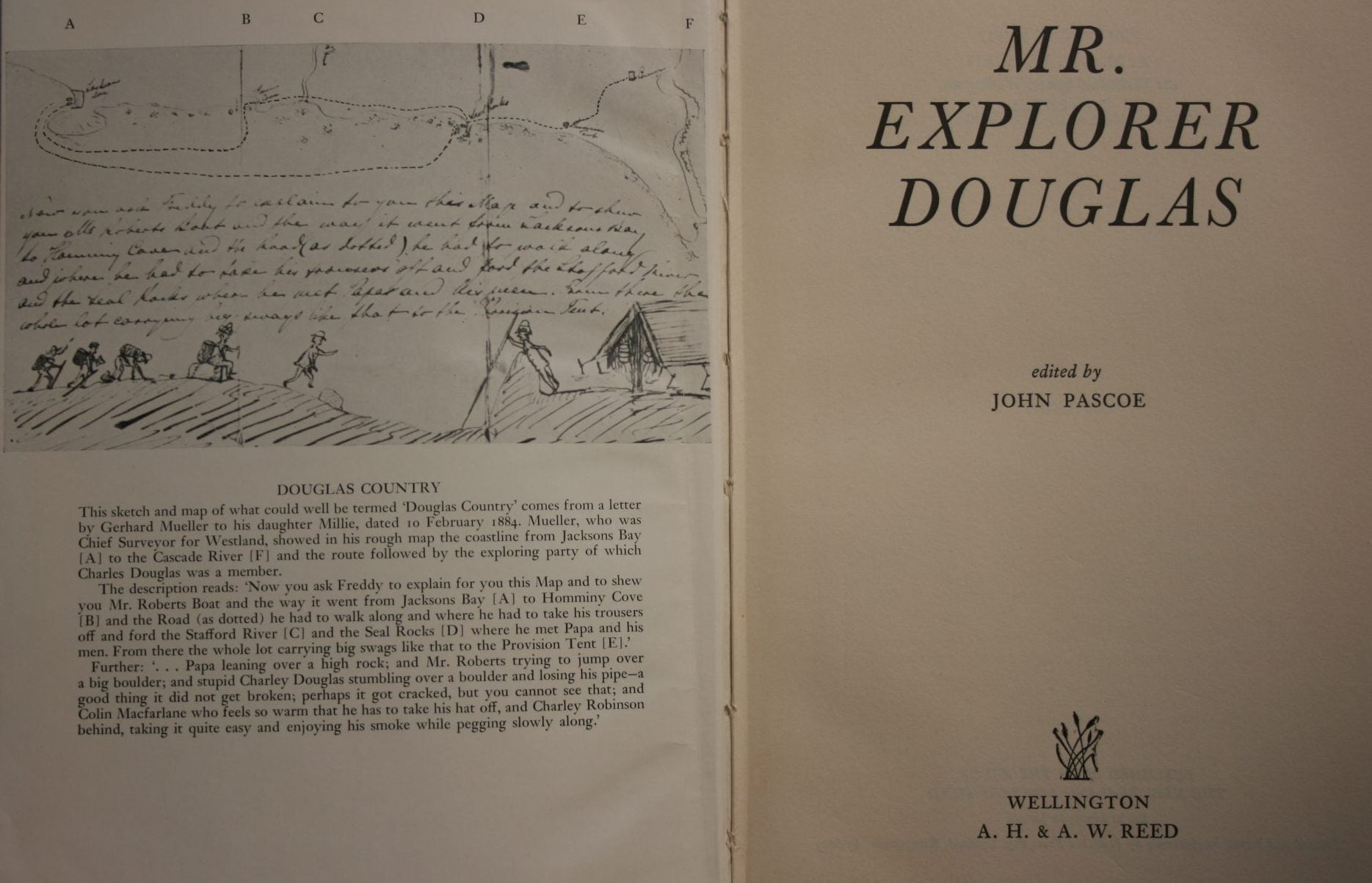 Mr. Explorer Douglas (1957 First edition). By John Pascoe