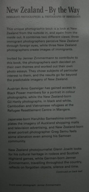 New Zealand - By The Way. Immigrant photographers & photographs of immigrants