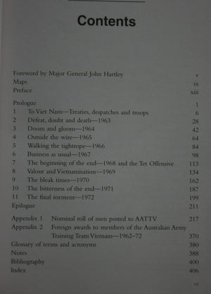 The Men Who Persevered The AATTV - the most highly decorated Australian unit of the Vietnam war By Bruce Davies, Gary McKay.