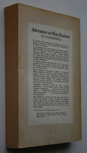 Adventure in New Zealand. Vol. 1, by E.J. Wakefield.