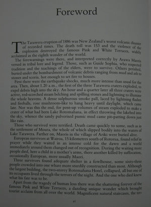 Tarawera The Destruction of the Pink and White Terraces by Geoff Conly.