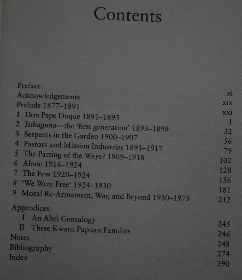 Charles Abel And the Kwato Mission of Papua New Guinea 1891 - 1975 by David Wetherell.