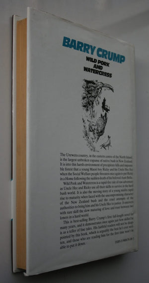 Wild Pork And Watercress. HARDBACK FIRST EDITION. VERY RARE HARDBACK FIRST EDITION By Barry Crump.
