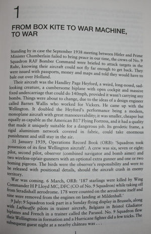 Bombers, First and Last.  9 Squadron RAF Bomber Command. By Gordon Thorburn.