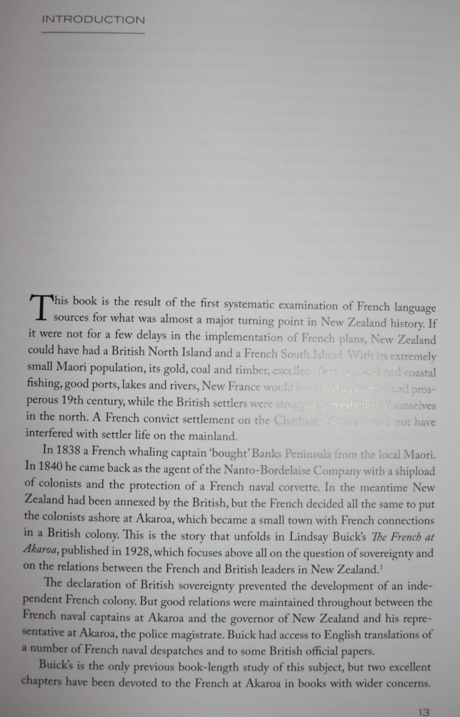 French Akaroa: An Attempt to Colonise Southern New Zealand. Peter Tremewan.