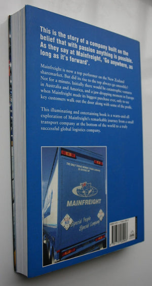 Ready Fire Aim The Mainfreight Story By Keith Davies. SIGNED BY DON BRAID.