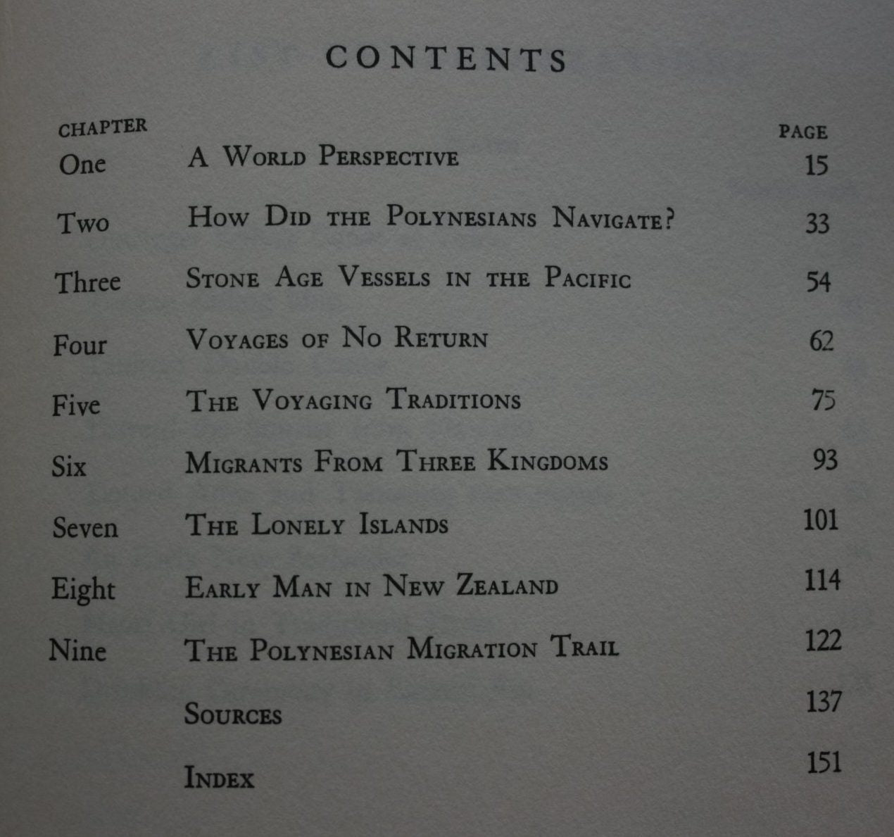 Ancient Voyages In Polynesia. 1963 first edition. by Andrew Sharp.