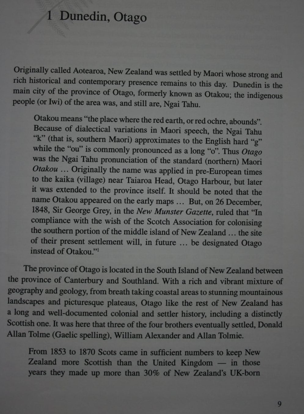 Four Sons of Skye : A History of a Tolmie Family From Skye, Scotland to Otago, New Zealand BY James G.H. McKay.