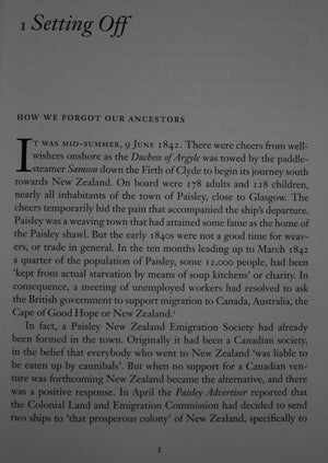 Settlers New Zealand Immigrants from England, Ireland and Scotland 1800-1945 By Jock Phillips, Terry Hearn.