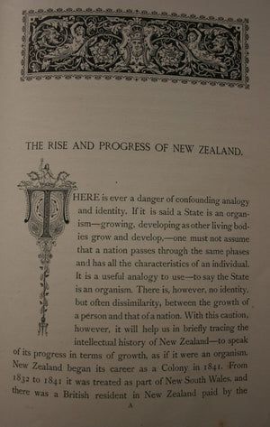 Musings in Maoriland by Thomas Bracken. With an Historical Sketch by Sir Robert Stout KCMG, and Preface by Sir George Grey KCB.