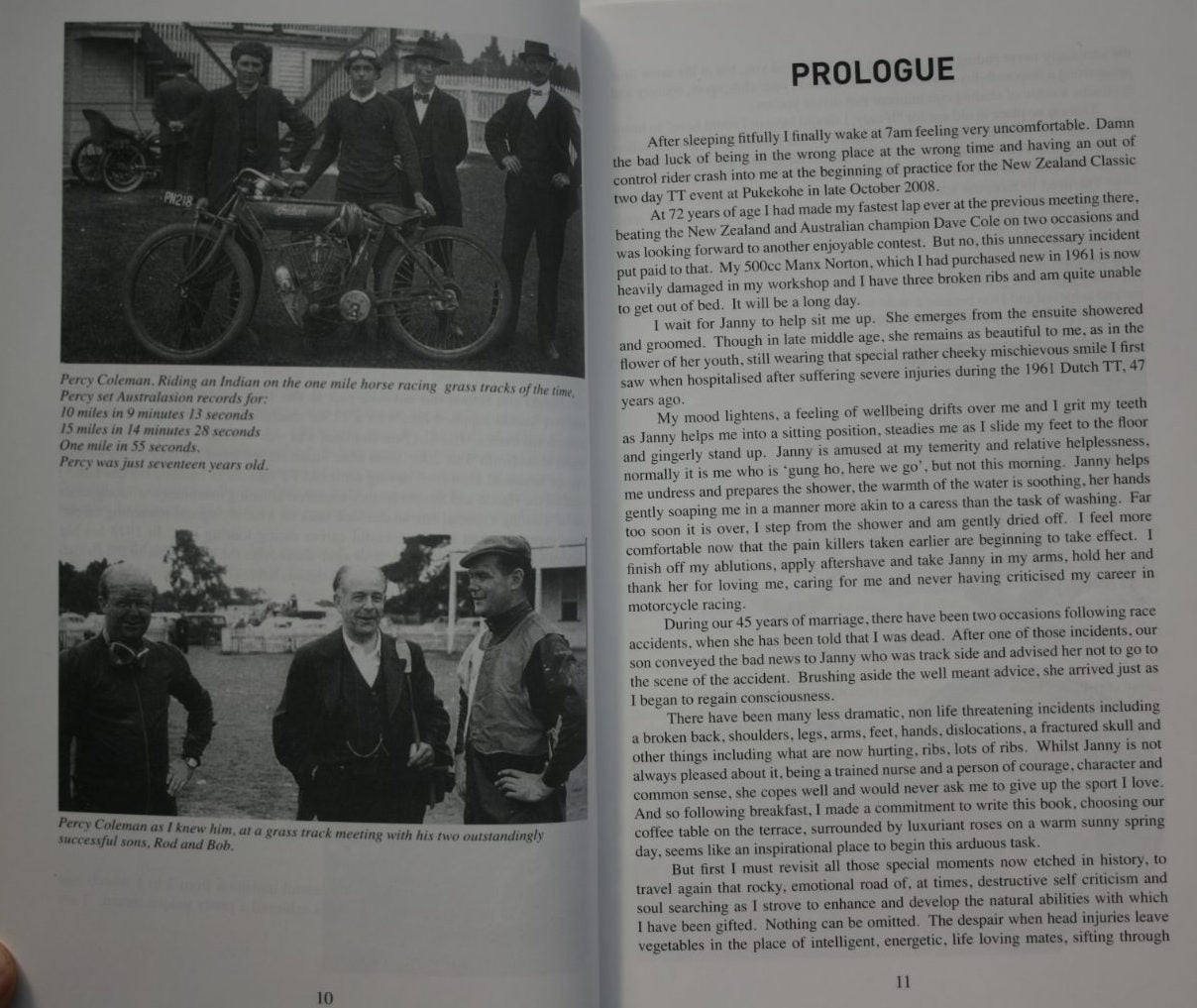 Being There: An autobiography by arguably the most successful all round international rider in the history of New Zealand motorcycling. by Hugh Anderson.