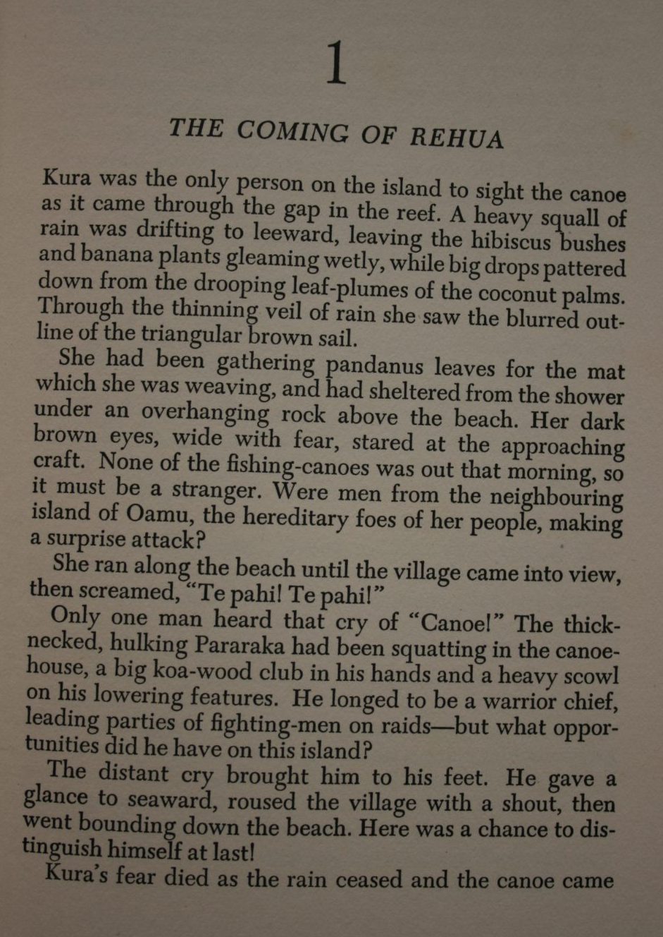 Rangatira [The High-Born] A Polynesian Saga by Norman B Tindale, H A Lindsay.