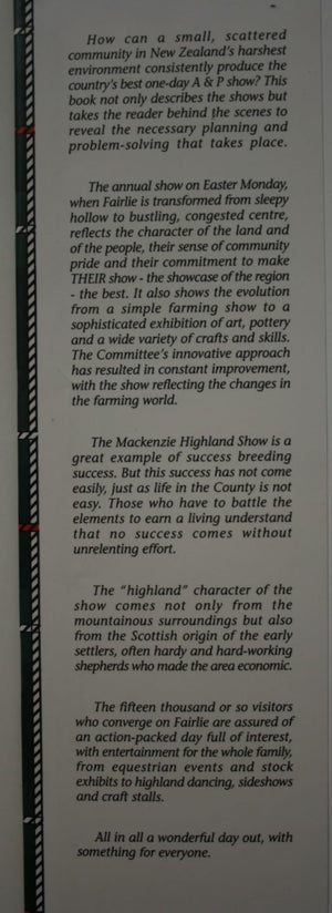 Easter Monday in the high lands, A Century of Mackenzie Highland Shows, 1899-1998 by John Button, Ray leslie.