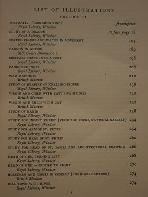 The Notebooks of Leonardo Da Vinci, Volumes 1 and 2. Arranged, rendered into English and Introduced by Edward MacCurdy.