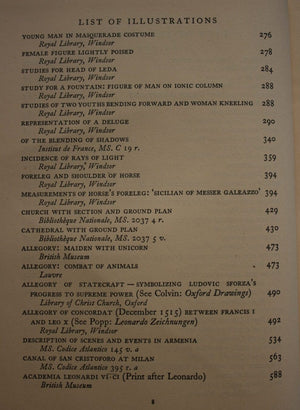 The Notebooks of Leonardo Da Vinci, Volumes 1 and 2. Arranged, rendered into English and Introduced by Edward MacCurdy.