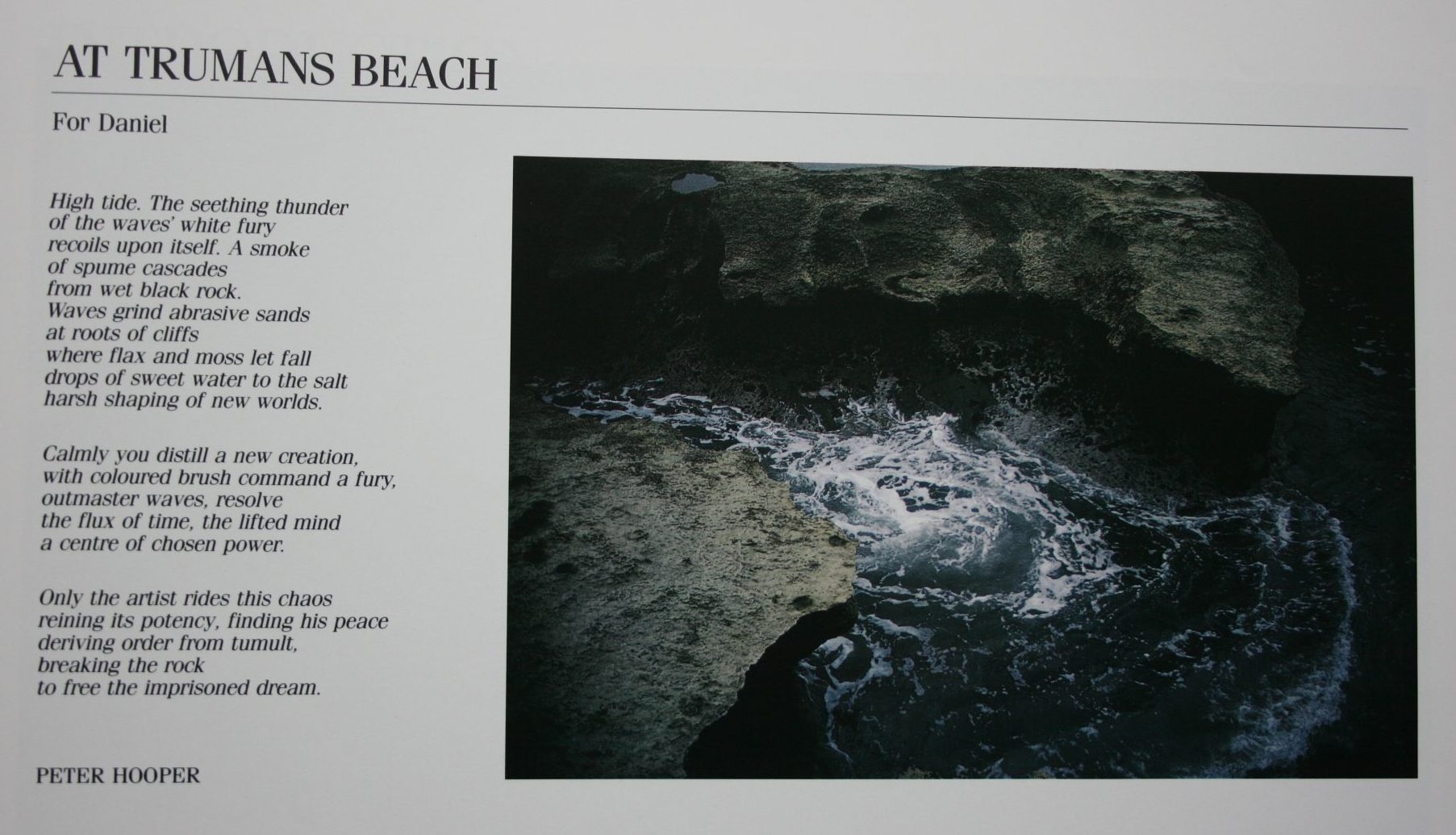 Images from a Limestone ­Landscape Journey into the Punakaiki-Paparoa Region By Craig Potton, Andy Dennis. SIGNED BY BOTH AUTHORS.