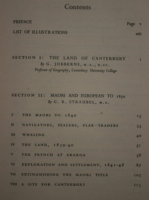 A History of Canterbury : Volume I: To 1854 James Hight, C R Straubel (editors).