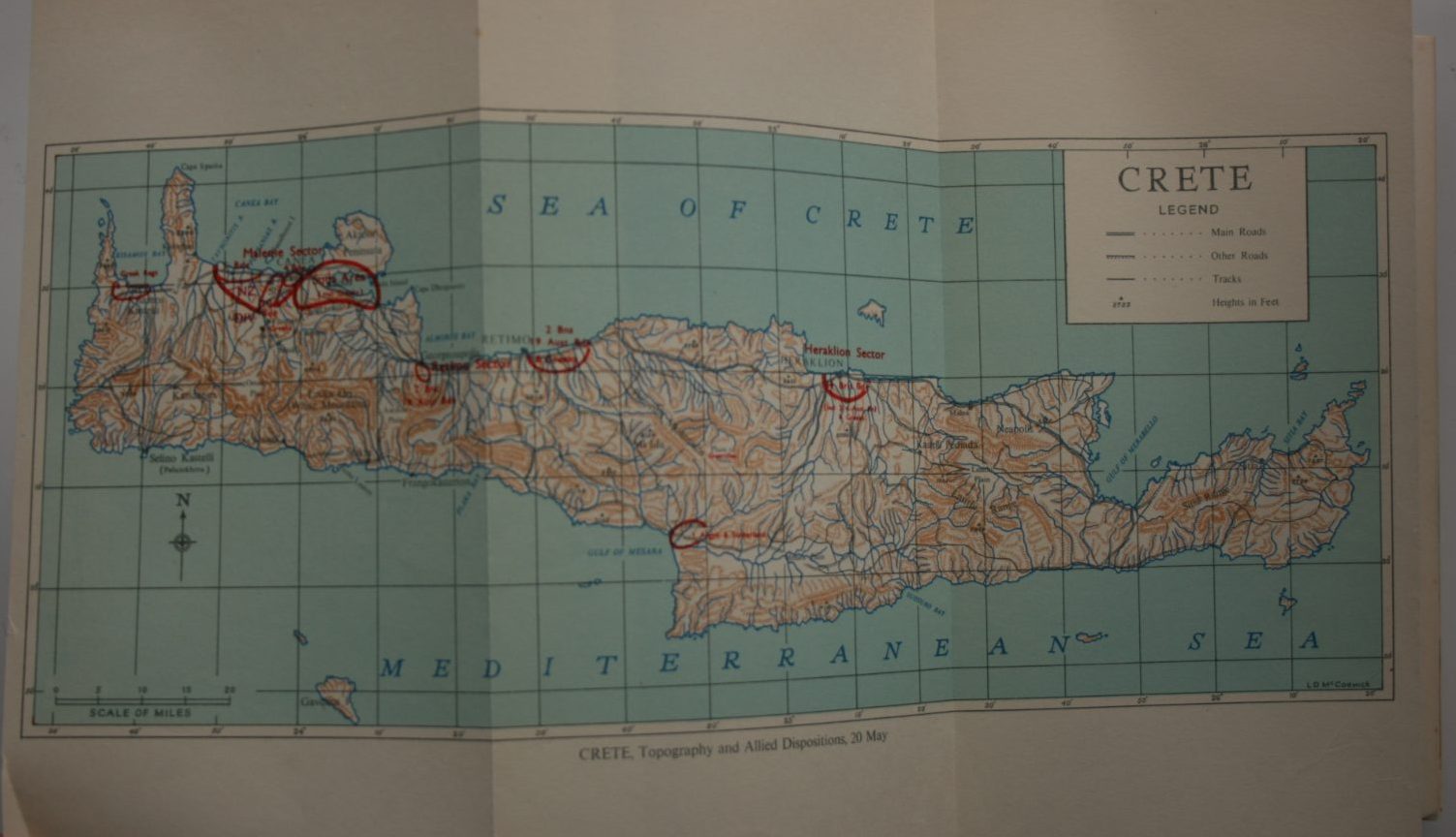 Crete: Official History of New Zealand in the Second World War 1939-45 by D M Davin.