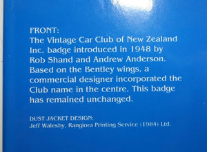 50 Years, Vintage Car Club of New Zealand BY Mollie Anderson (Editor).