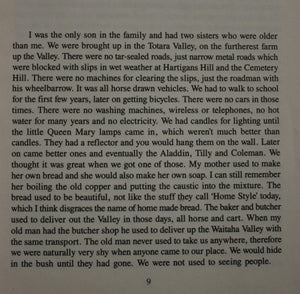 Ross District Memories: an Autobiography. Jim Rea's reminiscences of his life in the Mikonui and Totara Valleys of Westland by JIm Rea. SIGNED BY AUTHOR.