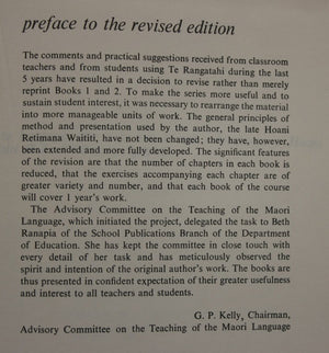 Te Rangatahi 1, (1974) Te Rangatahi 1 (1977). Two books