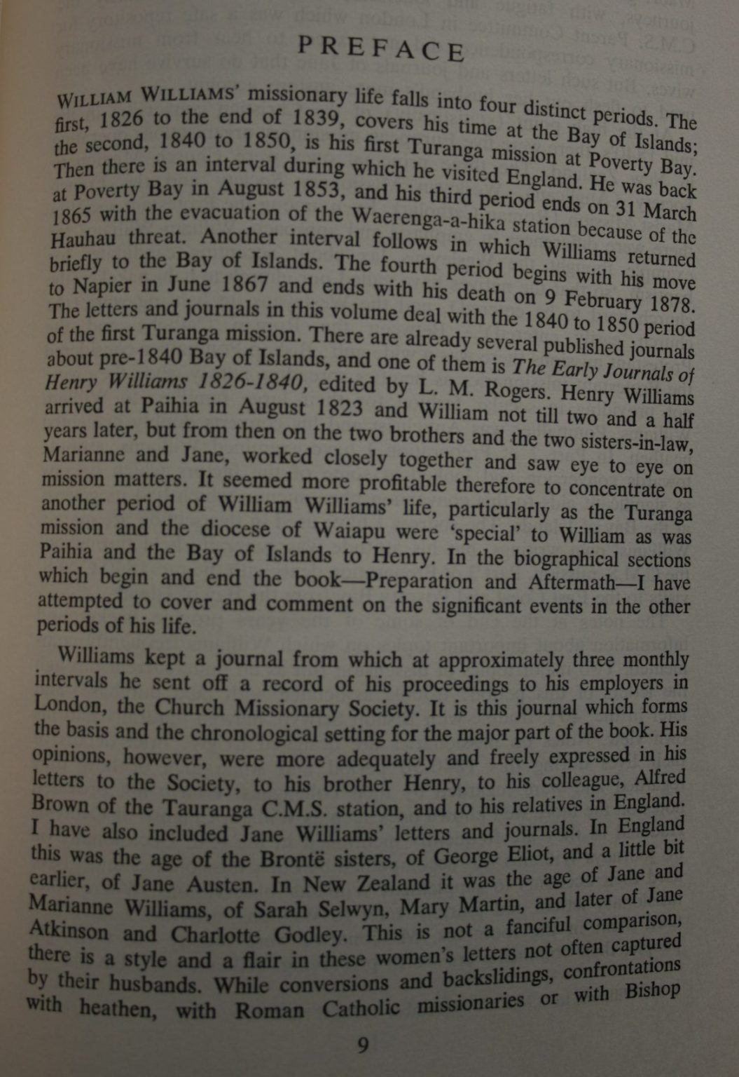 The Turanga Journals 1840-1850: Letters and Journals of William and Jane Williams Missionaries to Poverty Bay. Edited by Frances Porter.