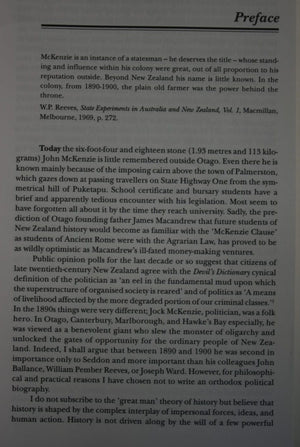 Lands for the People? The Highland Clearances and the Colonization of New Zealand : A Biography of John McKenzie. SIGNED BY AUTHOR.